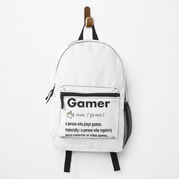 Item preview, Gamer Definition in dictionary: a person who plays games. especially : a person who regularly plays computer or video games. designed and sold by Mannoucha ⭐⭐⭐⭐⭐ ( 1,978 reviews ).