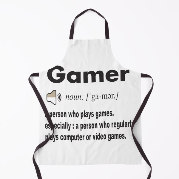 Item preview, Gamer Definition in dictionary: a person who plays games. especially : a person who regularly plays computer or video games. designed and sold by Mannoucha ⭐⭐⭐⭐⭐ ( 1,978 reviews ).