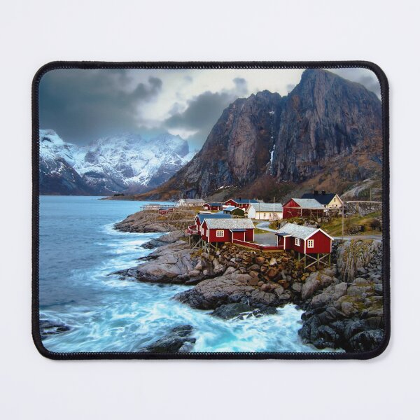 Item preview, The Lofoten Rorbu Sunset designed and sold by nbrandsberg.