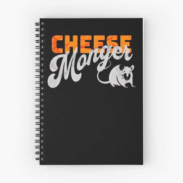 Item preview, Cheese Monger Mod Cheese Lover Cheese Expert Retro Mouse Gray designed and sold by Rabbitti.