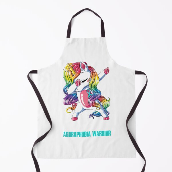 Item preview, Agoraphobia Awareness - Unicorn Agoraphobia Warrior Ribbon UNBREAKABLE designed and sold by Fernandezf.