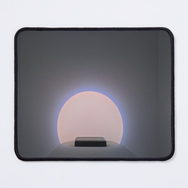 Item preview, James Turrell Style Neon Ellipsis Record Player Science Fiction Artwork designed and sold by daisiesandlove.
