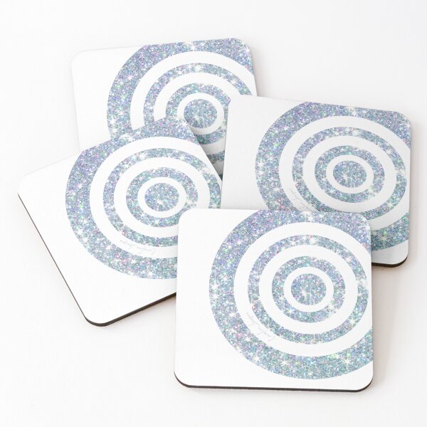 Item preview, Pretty silver glitter pattern - simple and stylish.  Caroline Laursen original designed and sold by Caroline Laursen.