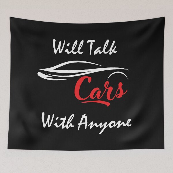 Item preview, Will Talk Cars With Anyone Automobile Funny designed and sold by RoaaMagic.