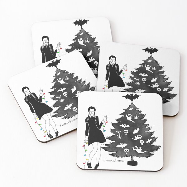 Item preview, Wednesday Addams Christmas  designed and sold by SabrinaArt1.