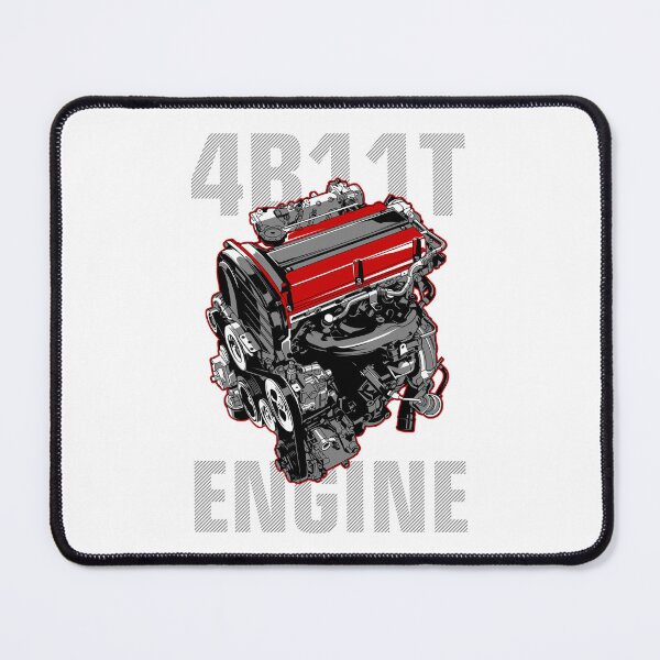 Item preview, Mitsubishi 4B11T Evolution Engine Turbo Car designed and sold by halleinstyle.