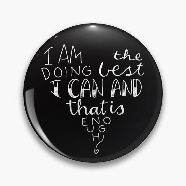 Item preview, Doing The Best I Can (White) designed and sold by Tiger Bean & Co.