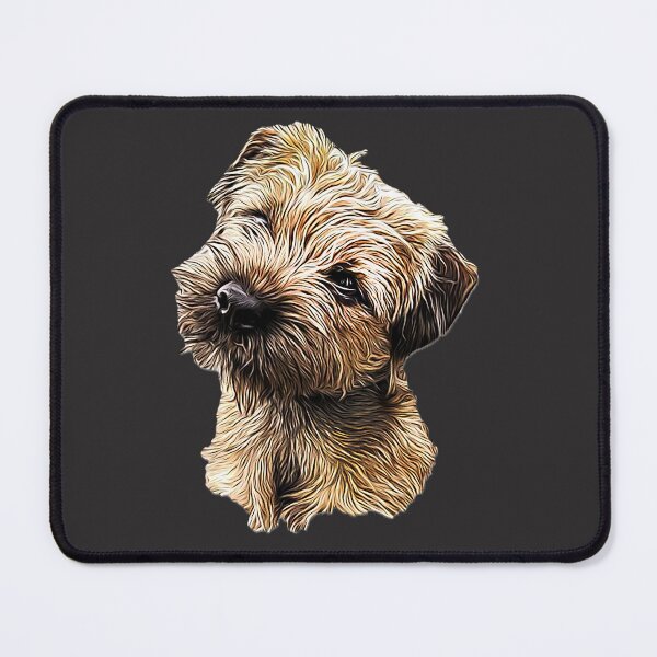 Item preview, Border Terrier Cute Puppy Dog designed and sold by ElegantCat.