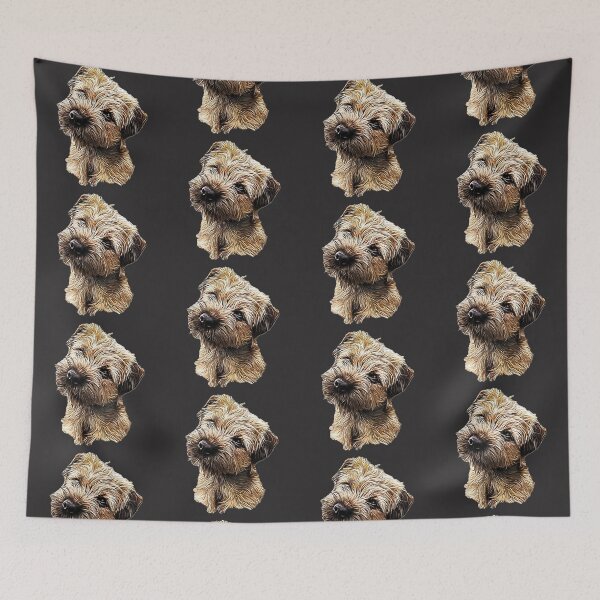 Item preview, Border Terrier Cute Puppy Dog designed and sold by ElegantCat.