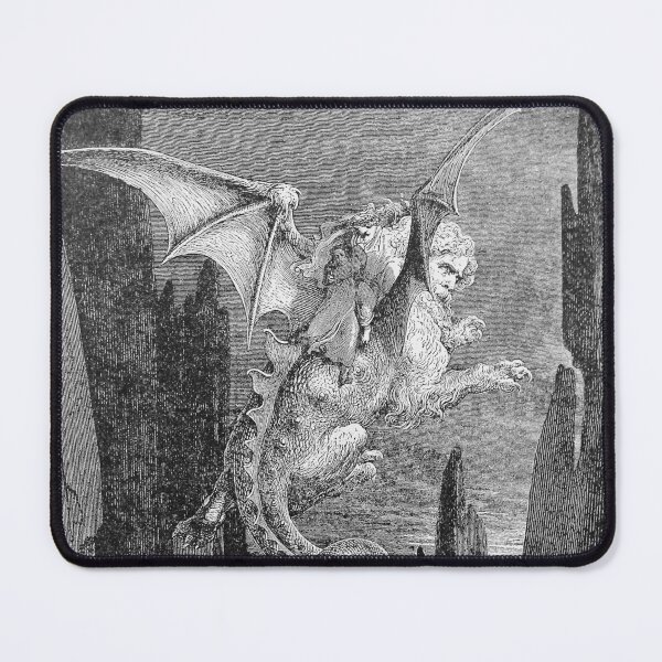 Item preview, Gustave Doré - The Flight of Geryon - Virgil and Dante designed and sold by TwistedCity.
