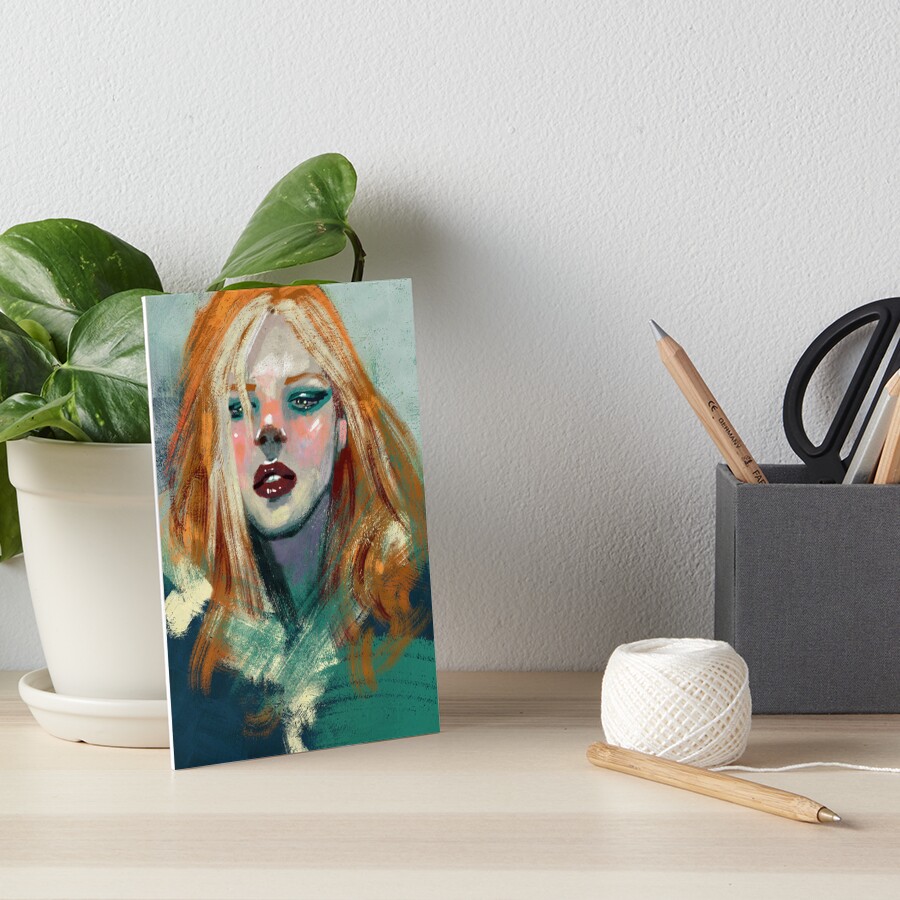 Item preview, Art Board Print designed and sold by reddevilll.