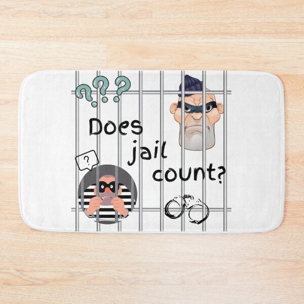 Item preview, Does Jail Count? designed and sold by Edenglow Prints & Peculiars.