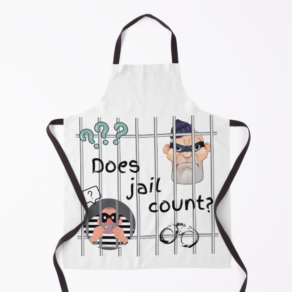 Item preview, Does Jail Count? designed and sold by Edenglow Prints & Peculiars.