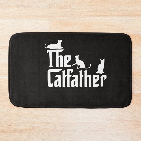 Item preview, The Catfather Funny Cat Dad Lover Kitten designed and sold by adilchbanishop.