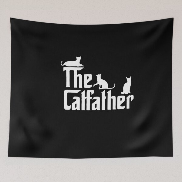 Item preview, The Catfather Funny Cat Dad Lover Kitten designed and sold by adilchbanishop.