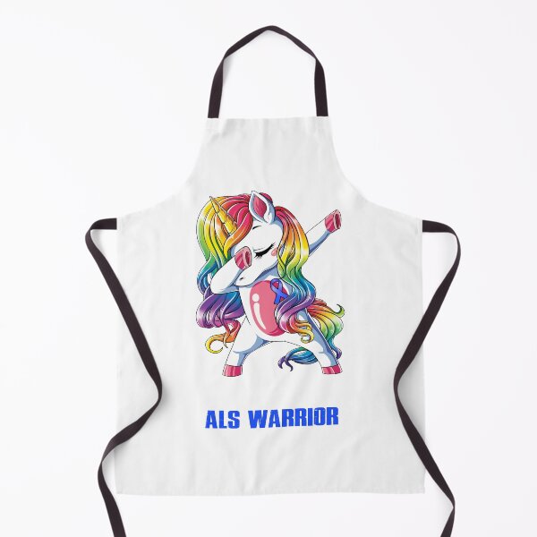 Item preview, ALS Awareness - Unicorn ALS Warrior Ribbon UNBREAKABLE designed and sold by Fernandezf.
