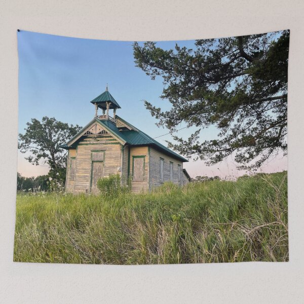 Item preview, Old Schoolhouse designed and sold by emikat-art.