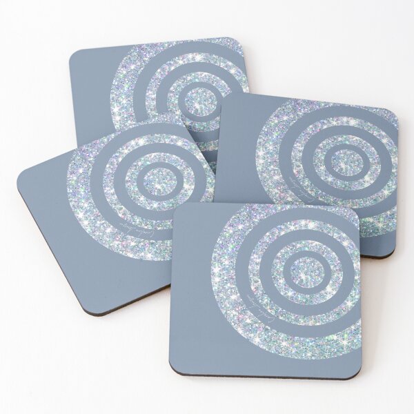 Item preview, Pretty silver glitter pattern - simple and stylish.  Caroline Laursen original designed and sold by Caroline Laursen.