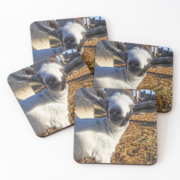 Item preview, long eared cute goat designed and sold by Stephanie  Skeem.