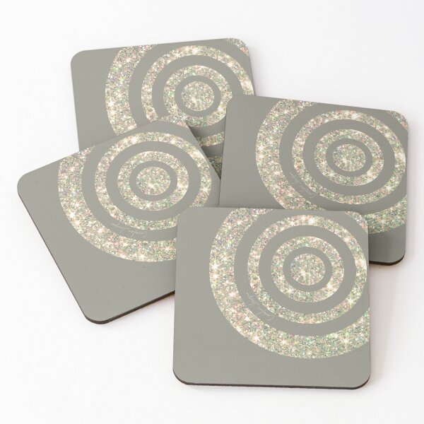Item preview, Pretty gold glitter pattern - simple and stylish.  Caroline Laursen original designed and sold by Caroline Laursen.