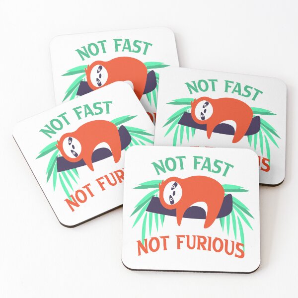 Item preview, Not Fast Not Furious - funny orange Sloth designed and sold by hamzablk.