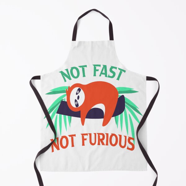 Item preview, Not Fast Not Furious - funny orange Sloth designed and sold by hamzablk.