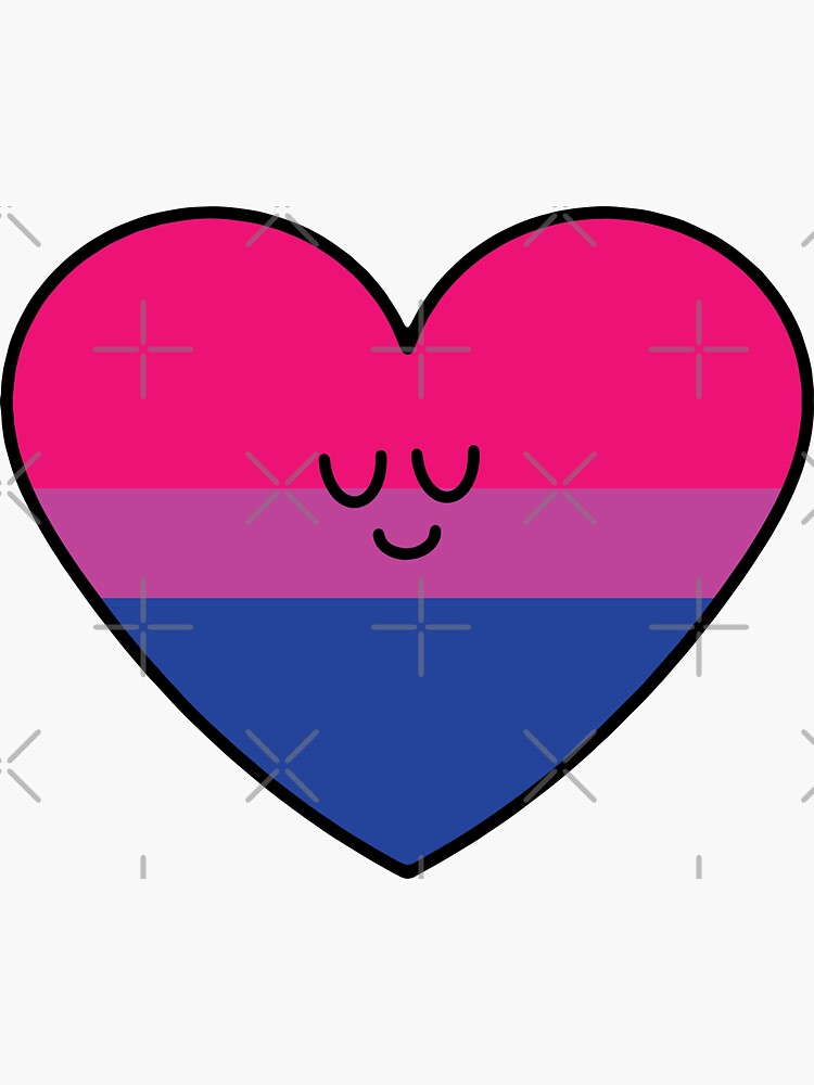 Bisexual Pride Flag Heart Sticker For Sale By Maura41 Redbubble 9435