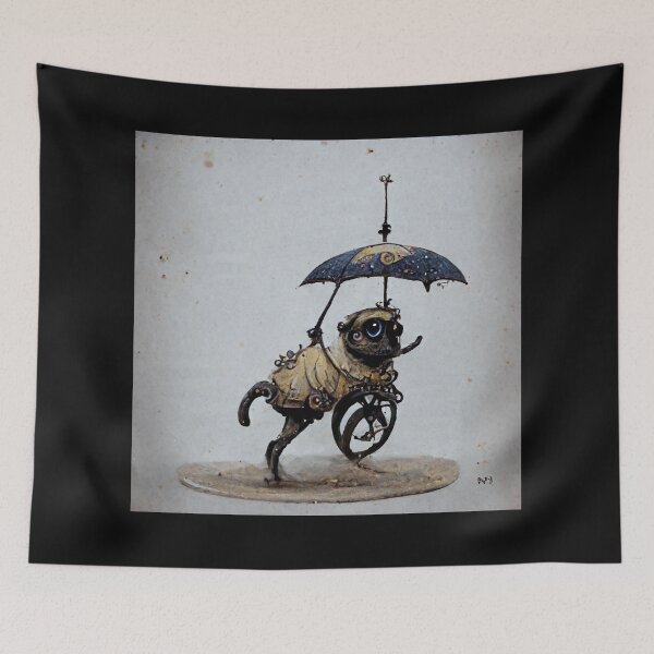 Item preview, Pug a Cycle designed and sold by Greenegoth.