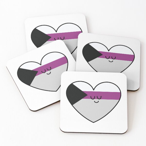 Item preview, Demisexual Pride flag heart designed and sold by maura41.