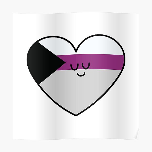 Demisexual Pride Flag Heart Poster For Sale By Maura41 Redbubble