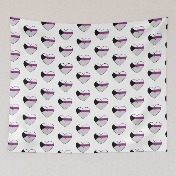 Item preview, Demisexual Pride flag heart designed and sold by maura41.