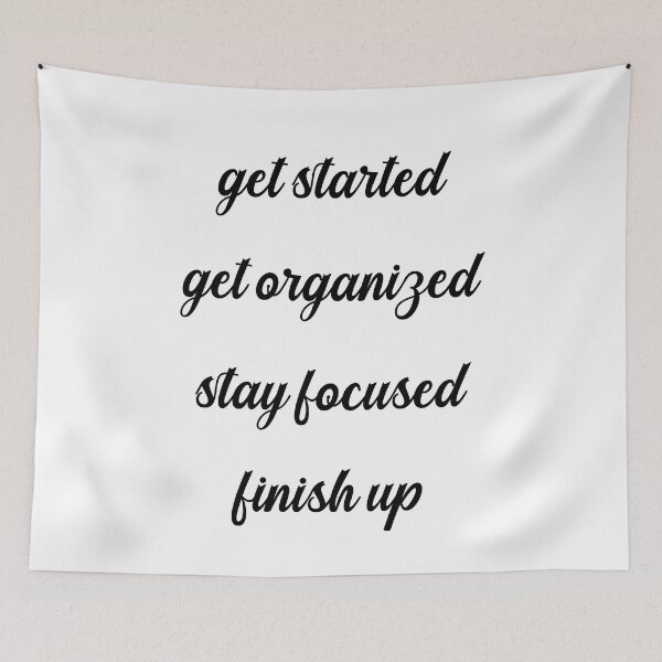 Item preview, Get Organized - Stay Focused designed and sold by ArteTeoma.