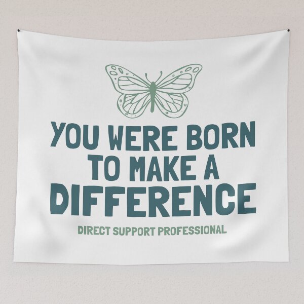 Item preview, (Non-Profit) Direct Care Worker - Born to Make a DIfference designed and sold by OTRBGStore.