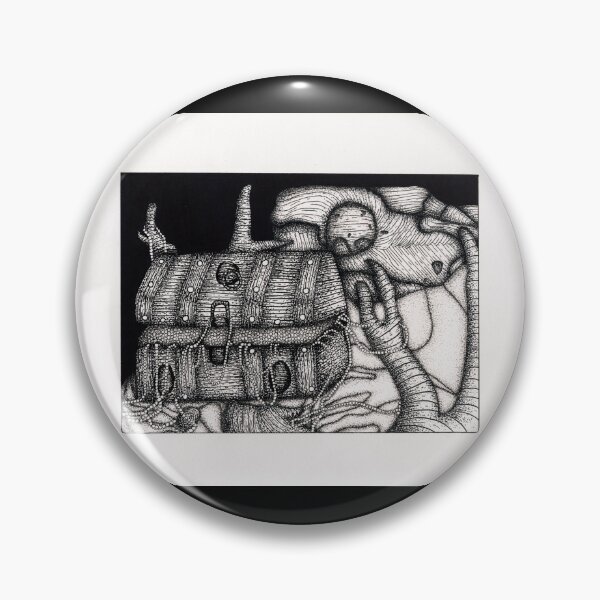 Item preview, Skull Chest And Antler Still Life Illustration designed and sold by Bennett Swanson.
