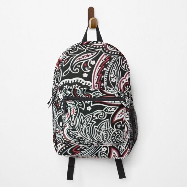 Item preview, Retro Black, Teal, and Red Paisley Design designed and sold by GypsyGarou.
