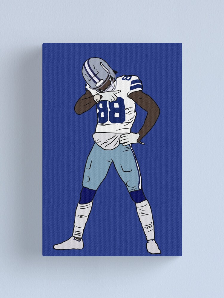 Ceedee Lamb Poster Dallas Cowboys Canvas Wrap Wall Art 