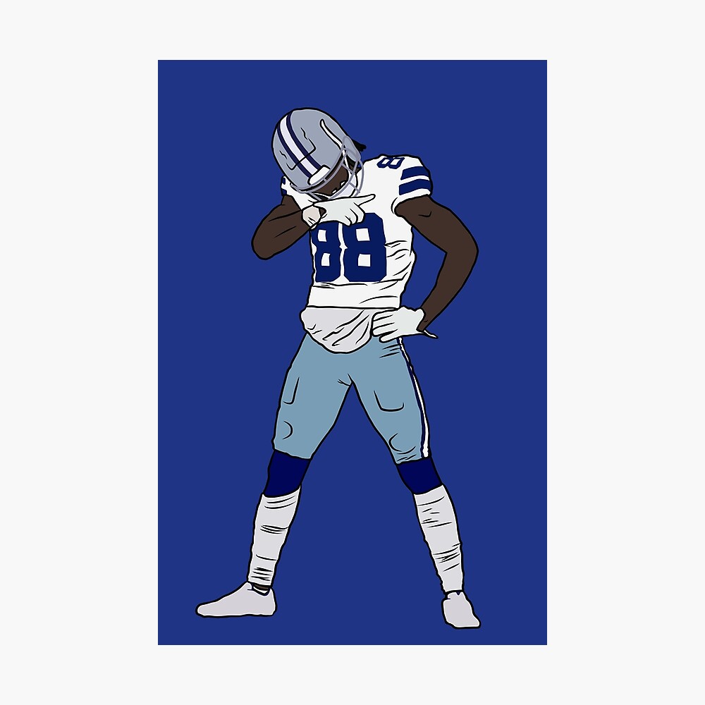 Ceedee Lamb Dallas Cowboys Football Illustrated Art Poster Print, Ceedee  Lamb Poster, Gift for Dallas Cowboys Fans 