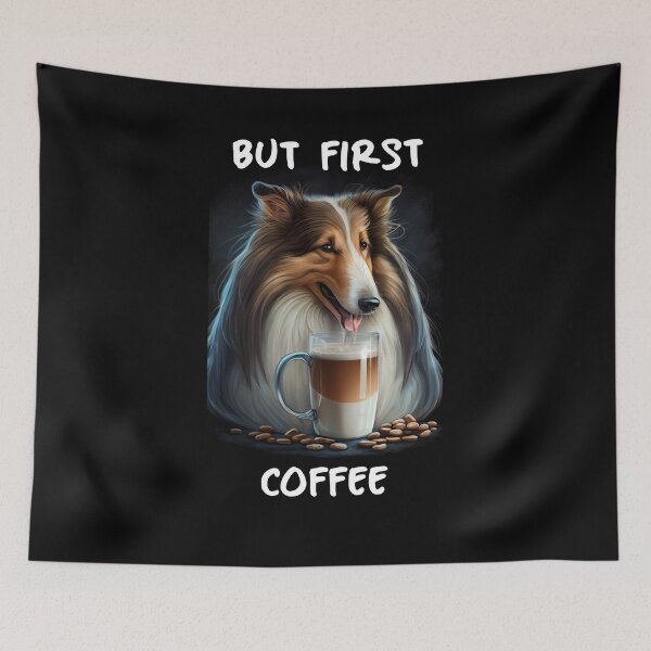 Item preview, Collie - But First Coffee designed and sold by PD-Store.