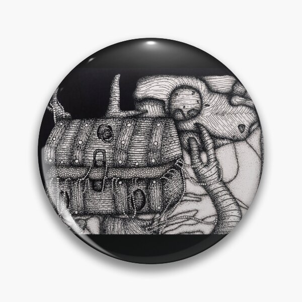 Item preview, Skull Chest And Antler Still Life Illustration No Border designed and sold by Bennett Swanson.