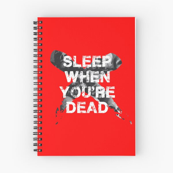 Item preview, Sleep When You're Dead designed and sold by haptixdesign.