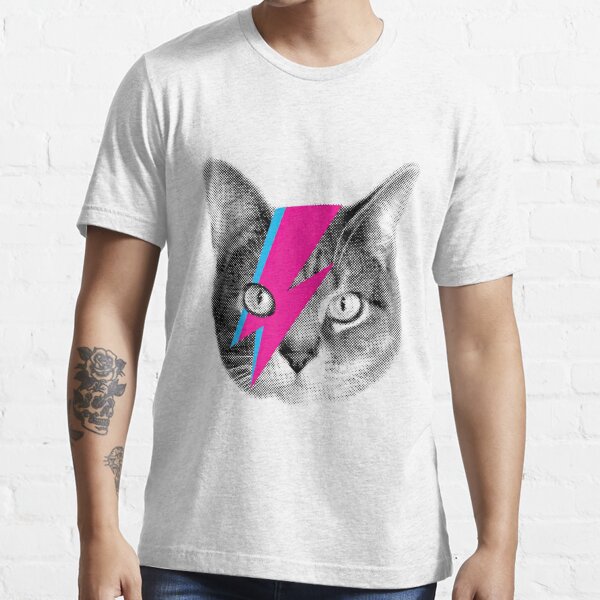 David bowie cat store shirt