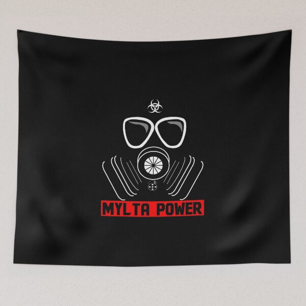 Item preview, Mylta Power - Red Black No Border designed and sold by Essenti4lgoods.