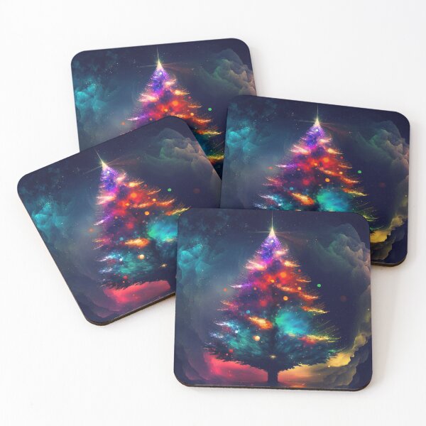 Item preview, Abstract Christmas Tree  designed and sold by AICreateWorlds.