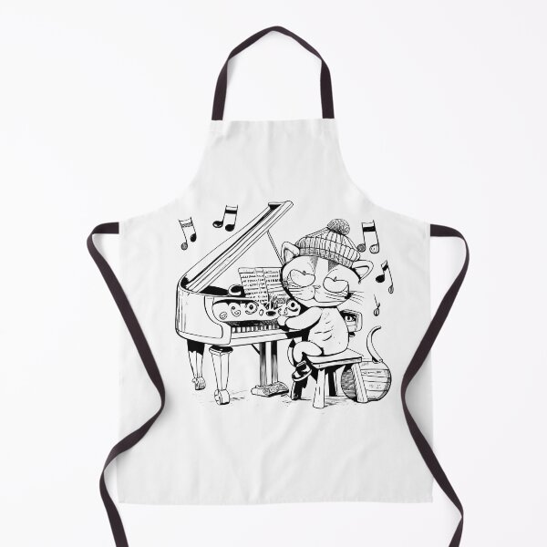 Item preview, jazz cat piano designed and sold by flowinglobe.