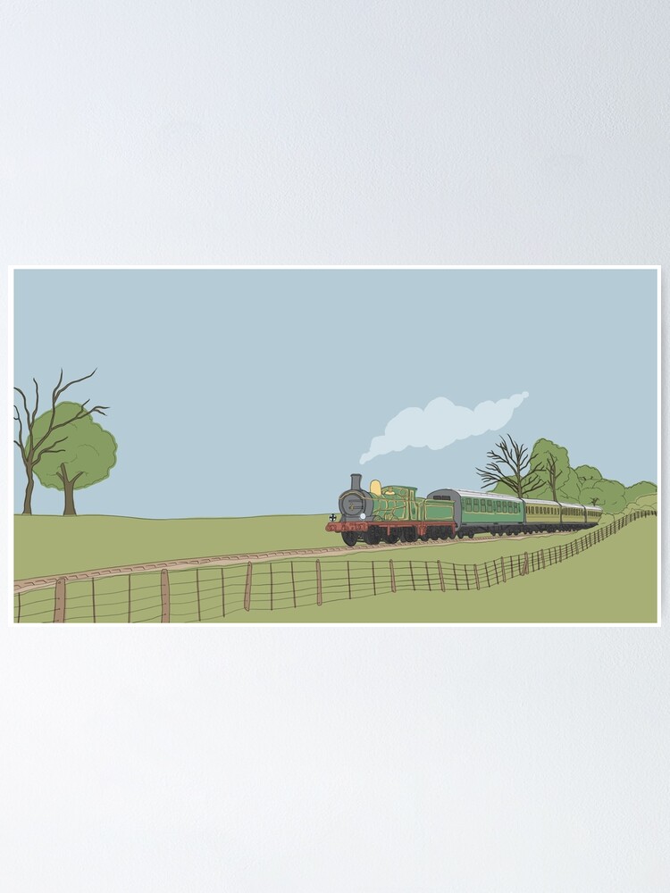 Alternate view of Bluebell Railway Poster