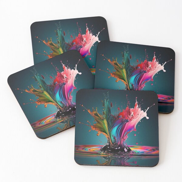 Item preview, Living Life in Colour - Rock Splash designed and sold by AICreateWorlds.