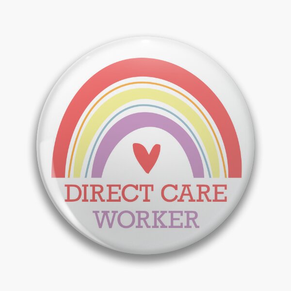Item preview, (Non-Profit) Direct Care Worker - Rainbow designed and sold by OTRBGStore.