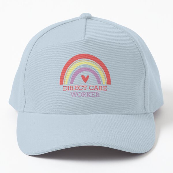 (Non-Profit) Direct Care Worker - Rainbow Baseball Cap