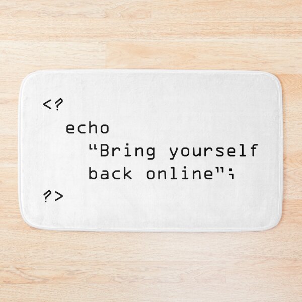 Item preview, Bring Yourself Back Online designed and sold by WaiterJames.