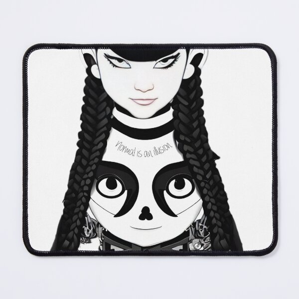 Item preview, Wednesday Addams Normal is an illusion designed and sold by Coexist In Tee's .